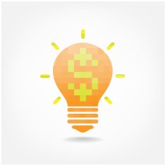 Creative light bulb symbol N3