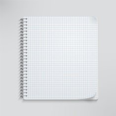 Realistic spiral notebook N2