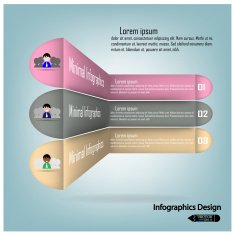 colorful infographics options banner N10