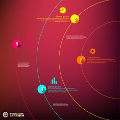 Modern infographics template N33