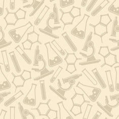 seamless background with laboratory equipment N3