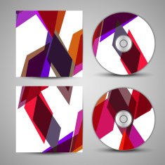 Vector cd cover set for your design N110