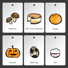 Food illustration vocabulary card N2