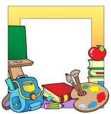School theme frame 2 N2
