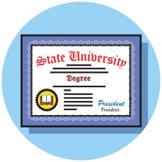 Diploma Icon N5