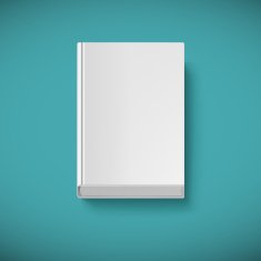 Blank book drawn in perspective N2