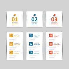Modern inforgraphics template N3