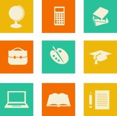 Education icons N298