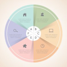 Color circle template