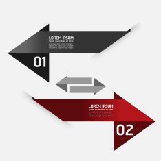 Modern Design info graphics banner style N7
