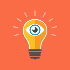Vision concept Flat design