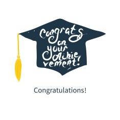 Greeting Card With Congratulations Graduate N9