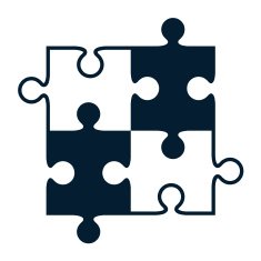 Jigsaw puzzle pieces - VECTOR N7