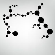 DNA molecule structure background N18
