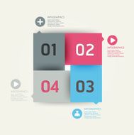 Infographics Creative Template concept vector N3