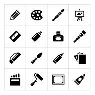 Set icons of art N2