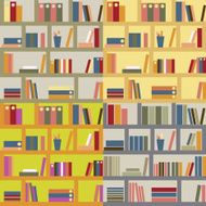 Seamless Bookshelf