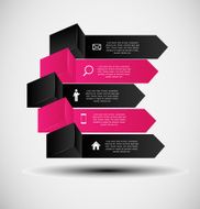 Infographic business template vector illustration N290