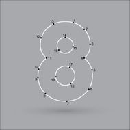 dot puzzle number 8