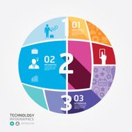 Modern Design Minimal style infographic template N22