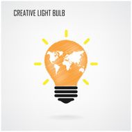 Creative light bulb Idea concept background N30