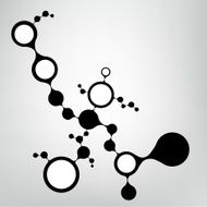 DNA molecule structure background N20