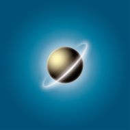 planet with a ring