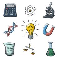 Color Science Icons Sketch