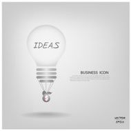 business and Creative light bulb
