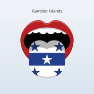 Gambier Islands language Abstract human tongue