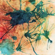 Abstract hand drawn watercolor background N30