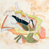 stylized image of Japanese woman