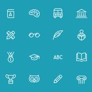 Icon Set Education N19