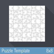 Puzzle Template 8x8