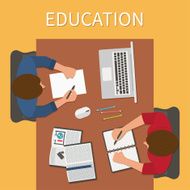 Workplace Endless education Training and online study N2