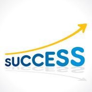 creative success increase graph design