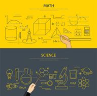 math and science education concept