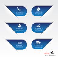 Infographic options template on the grey background N7