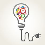 Creative light bulb idea N6