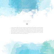 Vector watercolor template N160