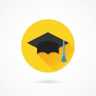 Vector Graduation Cap Icon N2