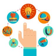 Physics signs concept