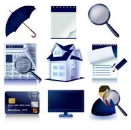 Business Icons N225