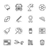 Education Icon Set N86