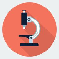 Vector Microscope icon N4