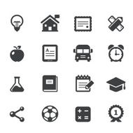 Education icons N309