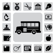 Education Icons Set N75