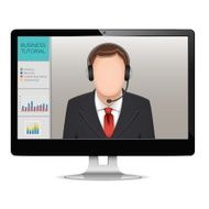 Vector Computer Webinar Concept