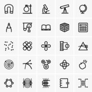 Science icons N45
