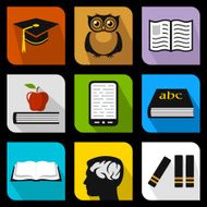 Education Flat Icons N4